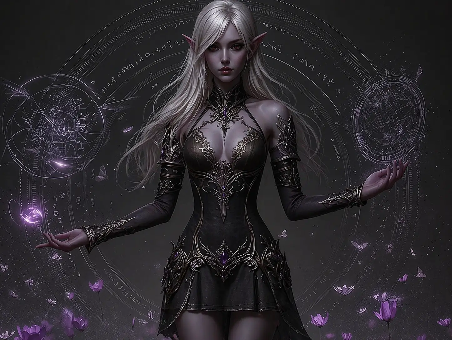 Lineage 2 Interlude — players in hall
